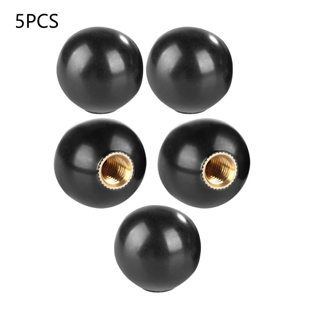 5pcs Round Bakelite Ball Gear Lever Shift Knob Machine Tool Replacement Copper Insert BM6*20
5pcs Round Bakelite Ball Gear Lever Shift Knob Machine Tool Replacement Copper Insert BM6*20