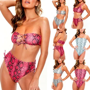 Fashion Casual Slim Print Women Padded Push-up Bra Bikini Set Swimsuit Bathing Summer Swimwear Beachwear Summer Clothes
Fashion Casual Slim Print Women Padded Push-up Bra Bikini Set Swimsuit Bathing Summer Swimwear Beachwear Summer Clothes