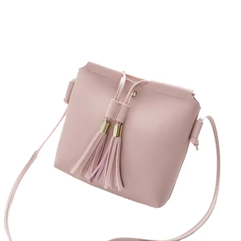 JHD Fringe Tassel Bag Small Bags for Women PU Leather Women Shoulder Messenger Bag New Mini Fringe Tassel Bag(Pink)
JHD Fringe Tassel Bag Small Bags for Women PU Leather Women Shoulder Messenger Bag New Mini Fringe Tassel Bag(Pink)
