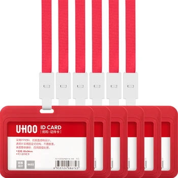 6pcs/lot UHOO 6633 6634 Quality Name Badge Holder ID Card Cover Identity Card Holder Badges with Neck Lanyard wholesale
6pcs/lot UHOO 6633 6634 Quality Name Badge Holder ID Card Cover Identity Card Holder Badges with Neck Lanyard wholesale