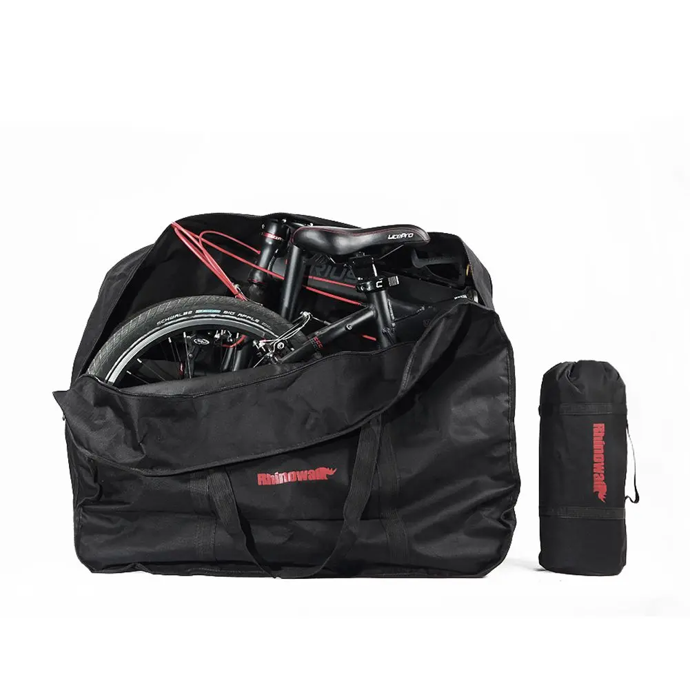 RHINOWALK 20 inch Folding Bike Bag Loading Vehicle Carrying Bag Pouch Packed Car Thickened Portable Bicycle Pack
RHINOWALK 20 inch Folding Bike Bag Loading Vehicle Carrying Bag Pouch Packed Car Thickened Portable Bicycle Pack