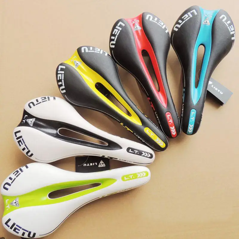 10 Colors Soft Microfiber Leather Titanium Hollow Saddle Road Mountain Bike Seat Cushion Light Bicycle Saddle
10 Colors Soft Microfiber Leather Titanium Hollow Saddle Road Mountain Bike Seat Cushion Light Bicycle Saddle