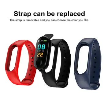 M3X Smart Bracelet Blood Pressure Fitness Tracker IP67 Waterproof Bluetooth Smart Wrist Band for iPhone Xiaomi Smartband r20
M3X Smart Bracelet Blood Pressure Fitness Tracker IP67 Waterproof Bluetooth Smart Wrist Band for iPhone Xiaomi Smartband r20