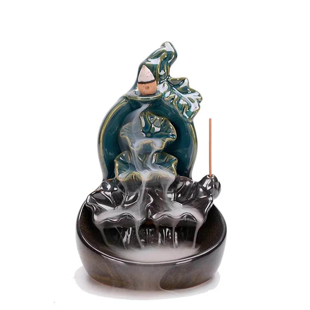 High Quality Incense Burner Pottery Gourd Backflow Incense Insert Home Yoga Condensation Accessories Decoration
High Quality Incense Burner Pottery Gourd Backflow Incense Insert Home Yoga Condensation Accessories Decoration