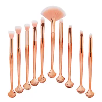 10PCS Mermaid Cosmetics Brushes Set Powder Foundation Eyeshadow Blush Cosmetics Brushes Professional Make Up Kit
10PCS Mermaid Cosmetics Brushes Set Powder Foundation Eyeshadow Blush Cosmetics Brushes Professional Make Up Kit