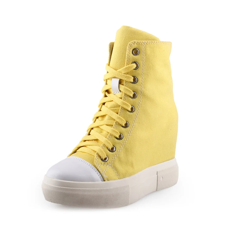 2019 New Women Platform Casual Shoes canvas Breathable Wedge Heels Shoes 10CM Spring Thick Sole Sneakers Woman Deportivas Mujer
2019 New Women Platform Casual Shoes canvas Breathable Wedge Heels Shoes 10CM Spring Thick Sole Sneakers Woman Deportivas Mujer
