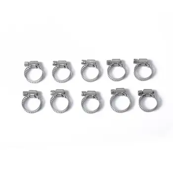 10pcs Stainless Steel Drive Hose Clamp Tri Clamp Adjustable Fuel Line Pipe Worm Gear Clip Clamp Tube Fasterner Clip 18-32mm
10pcs Stainless Steel Drive Hose Clamp Tri Clamp Adjustable Fuel Line Pipe Worm Gear Clip Clamp Tube Fasterner Clip 18-32mm