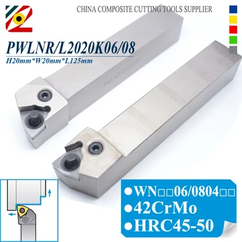 

EDGEV Tool Holder PWLNR2020K06/08 PWLNL2020K06/08 CNC Metal Lathe Accessories External Turning Toolholder For WNMG0604 WNMG0804