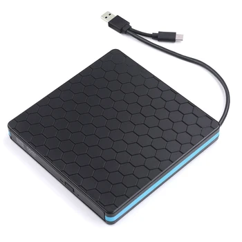 USB 3.0 Type-C Portable Slim DVD/CD Rom RW Rewriter/Writer/Reader to External CD DVD Drive Burner Player
USB 3.0 Type-C Portable Slim DVD/CD Rom RW Rewriter/Writer/Reader to External CD DVD Drive Burner Player