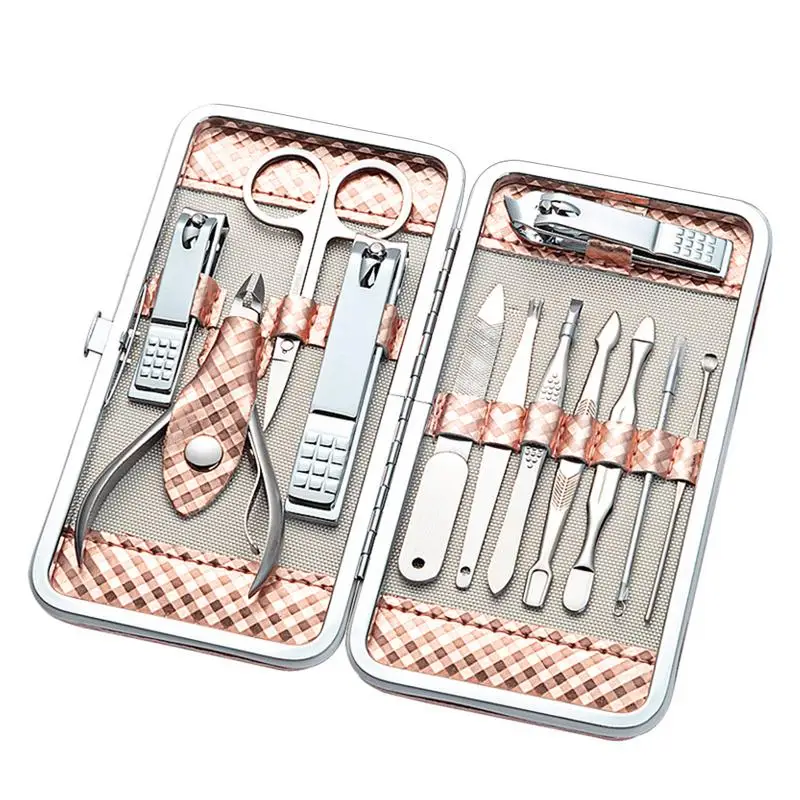 12 Pcs Multi-functional Portable Stainless Steel Manicure Trim Eyebrows Acne Stylish Remove Nail Art Manicure Set Manicure Tools
12 Pcs Multi-functional Portable Stainless Steel Manicure Trim Eyebrows Acne Stylish Remove Nail Art Manicure Set Manicure Tools