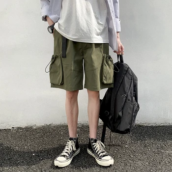 Summer New Shorts Men Fashion Solid Color Straight Casual Shorts Man Streetwear Trend Wild Hip Hop Loose Shorts Mens Clothing
Summer New Shorts Men Fashion Solid Color Straight Casual Shorts Man Streetwear Trend Wild Hip Hop Loose Shorts Mens Clothing