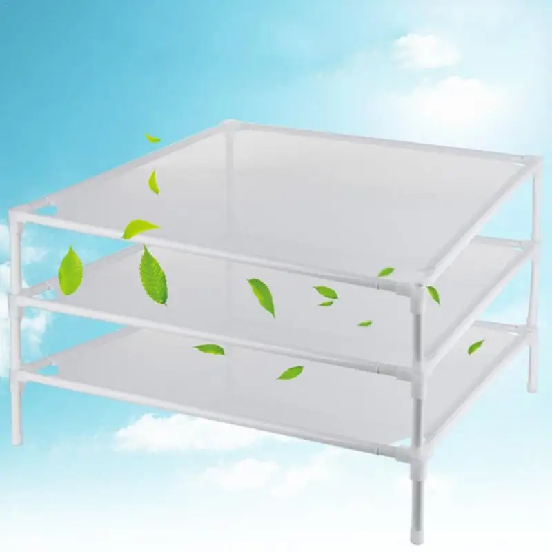 Multifunctional Balcony Mesh Cloth Clothes Net Tiled Clothes Net Single Layer Foldable Household Grain Dry Goods Drying Rack
Multifunctional Balcony Mesh Cloth Clothes Net Tiled Clothes Net Single Layer Foldable Household Grain Dry Goods Drying Rack