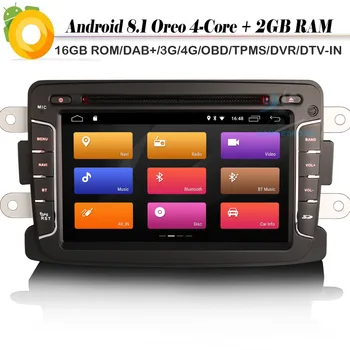 7" Android 8.1 Autoradio DAB+ DVD WiFi 4G DVR OBD BT Car Radio Player for Renault Dacia Duster Logan Sandero Lodgy Dokker132
7" Android 8.1 Autoradio DAB+ DVD WiFi 4G DVR OBD BT Car Radio Player for Renault Dacia Duster Logan Sandero Lodgy Dokker132