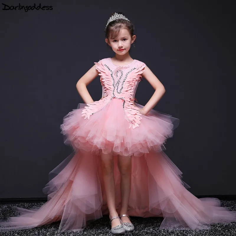 Pink Flower Girl Dresses for Weddings Swan Kids Pageant Dress Birthday Show Costume Ball Gown Girls Evening Prom Dress 2019
Pink Flower Girl Dresses for Weddings Swan Kids Pageant Dress Birthday Show Costume Ball Gown Girls Evening Prom Dress 2019