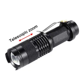 SK68 Mini penlight 3500 LM LED Flashlight Torch 3 Modes zoomable Adjustable Focus Lantern Bike Light AA 14500
SK68 Mini penlight 3500 LM LED Flashlight Torch 3 Modes zoomable Adjustable Focus Lantern Bike Light AA 14500