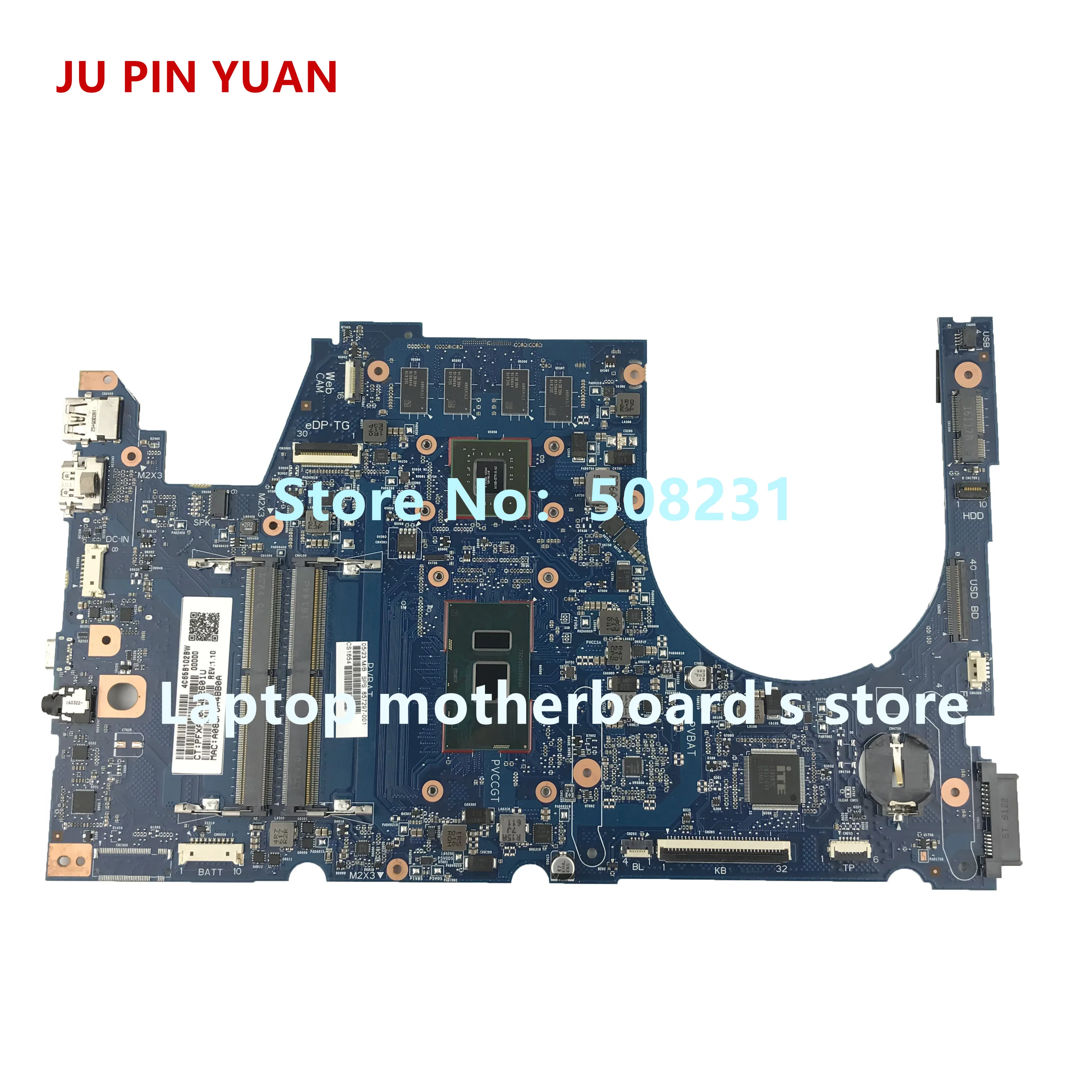 857297-601 857297-001 for HP ENVY NOTEBOOK 17-U 17T-U M7-U 17-U018CA Laptop Motherboard SAGE-6050A2822001-MB-A01
857297-601 857297-001 for HP ENVY NOTEBOOK 17-U 17T-U M7-U 17-U018CA Laptop Motherboard SAGE-6050A2822001-MB-A01