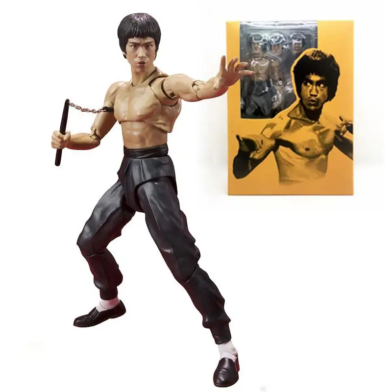 5.5 Inch Movie King Kung Fu Bruce Lee Figuarts Model PVC Action Figure Collectible Model Toy
5.5 Inch Movie King Kung Fu Bruce Lee Figuarts Model PVC Action Figure Collectible Model Toy