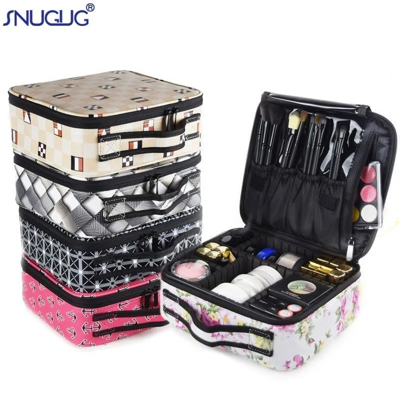 Women Professional Cosmetic Bag Case New Makeup Organizer Travel Make Up Box Cosmetics Pouch Beauty Brushes Storage Suitcase
Women Professional Cosmetic Bag Case New Makeup Organizer Travel Make Up Box Cosmetics Pouch Beauty Brushes Storage Suitcase