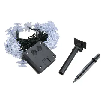 LED Christmas Decoration Lights with Solar Power (30 LEDs of Lotus, 5M Chain, Automatic, for Garden Door Grass Tree)
LED Christmas Decoration Lights with Solar Power (30 LEDs of Lotus, 5M Chain, Automatic, for Garden Door Grass Tree)