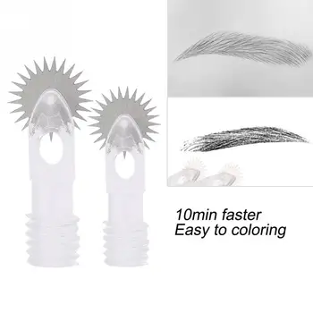 Microblading Tattoo Needle Roller Fog Eyebrow Eyeline Lip Tattoo 7/10mm Sterile Needle Manual Curved Blade For Tattoo Pen Makeup
Microblading Tattoo Needle Roller Fog Eyebrow Eyeline Lip Tattoo 7/10mm Sterile Needle Manual Curved Blade For Tattoo Pen Makeup