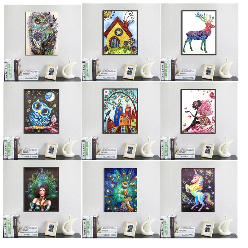 New 5D DIY Diamond Painting Cartoon Characters Floral Pattern Special Shape Diamond Cross Stitch Crystal Round Diamond Mosaic Ho
New 5D DIY Diamond Painting Cartoon Characters Floral Pattern Special Shape Diamond Cross Stitch Crystal Round Diamond Mosaic Ho