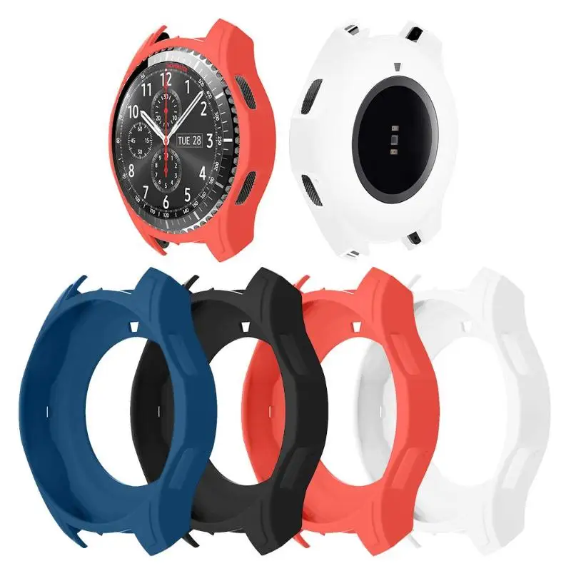 silicone soft case Smart Watch Protector Case Slim Colorful Frame Case Cover Protect Shell for Samsung Gear S3 Frontier
silicone soft case Smart Watch Protector Case Slim Colorful Frame Case Cover Protect Shell for Samsung Gear S3 Frontier