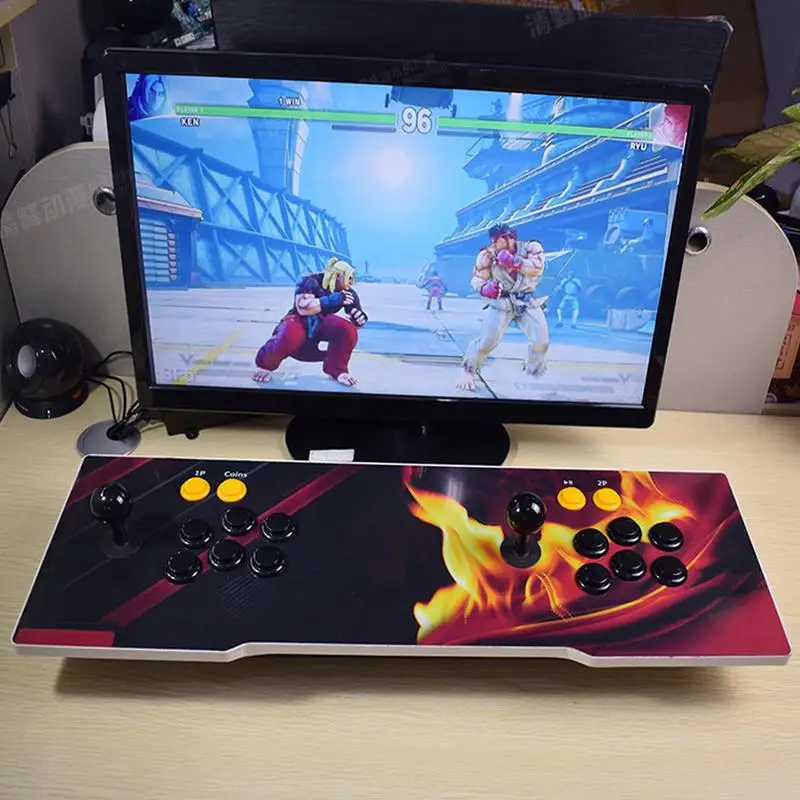 12V5A 8GB 2000 In 1 Fighting Double Home Arcade Joystick To Pick Up The Game Console Built-in Pause Setting
12V5A 8GB 2000 In 1 Fighting Double Home Arcade Joystick To Pick Up The Game Console Built-in Pause Setting