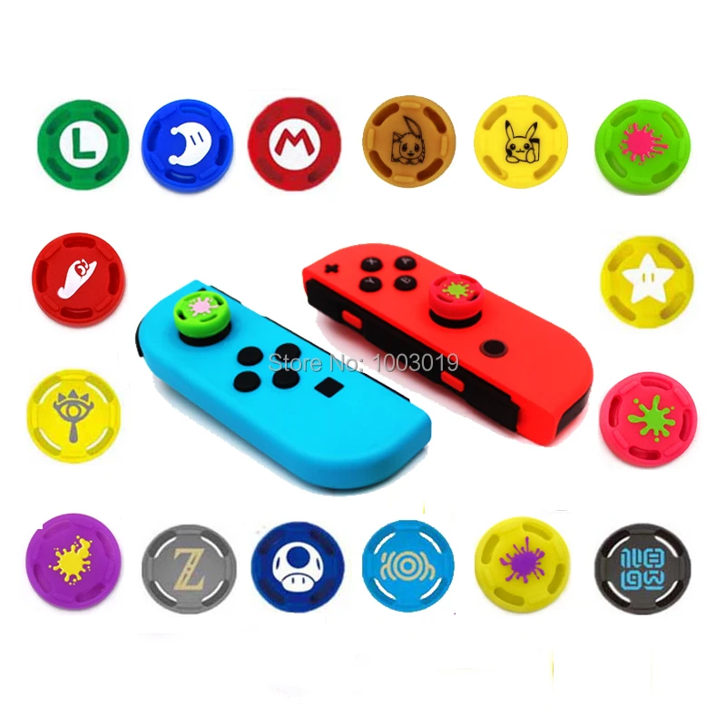 4pcs/Set Nintend Switch 3D Analog Joystick Caps for Nintend Switch NS Silicone Cap Grip Gamepad for Joy-con
4pcs/Set Nintend Switch 3D Analog Joystick Caps for Nintend Switch NS Silicone Cap Grip Gamepad for Joy-con