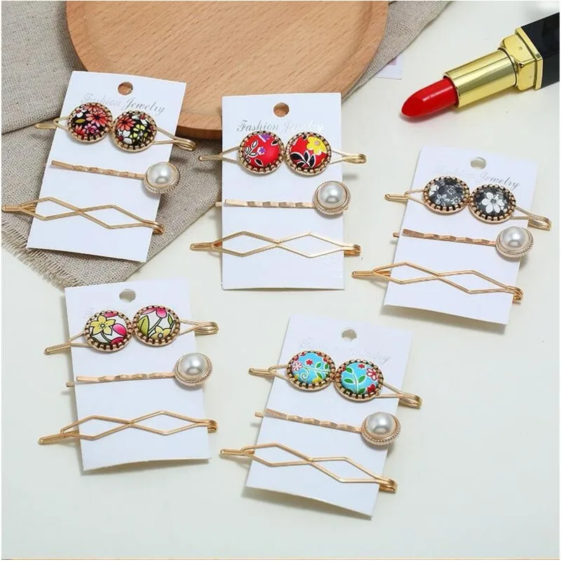 Korea Created Pearl Hair Barrette Set For Women Fashion Retro Flower HairPins Girl Hair Accessories Jewelry Hair Clips Hairgrip
Korea Created Pearl Hair Barrette Set For Women Fashion Retro Flower HairPins Girl Hair Accessories Jewelry Hair Clips Hairgrip