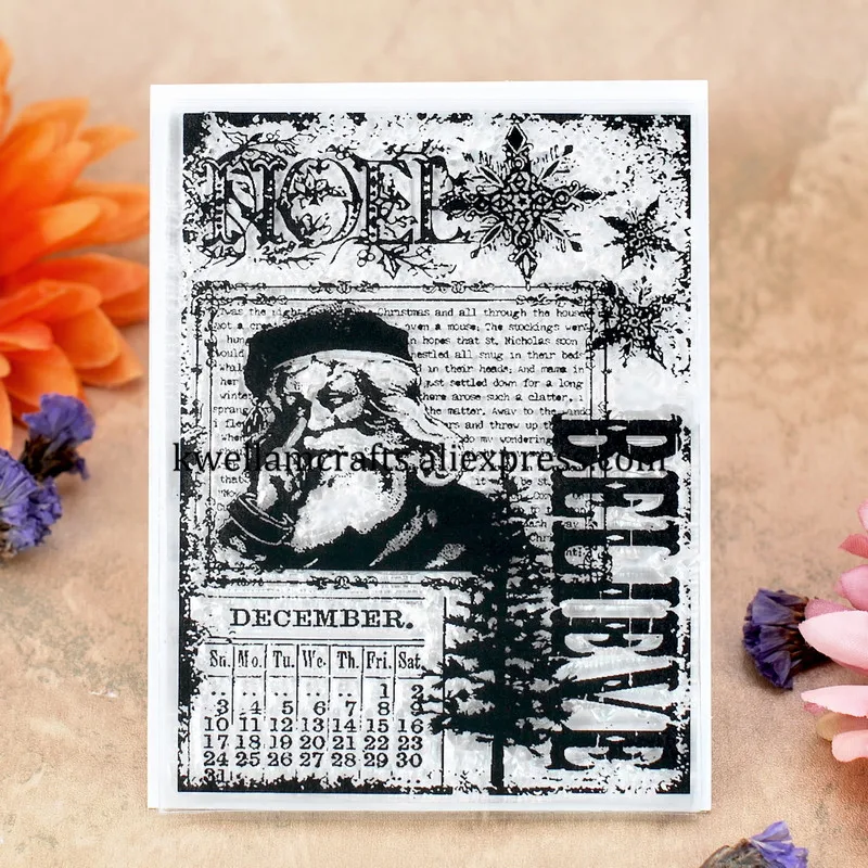 Christmas Santa NOEL BELIEVE Background Scrapbook DIY photo cards rubber stamp clear stamp transparent stamp 7.5x10cm KW7102459
Christmas Santa NOEL BELIEVE Background Scrapbook DIY photo cards rubber stamp clear stamp transparent stamp 7.5x10cm KW7102459