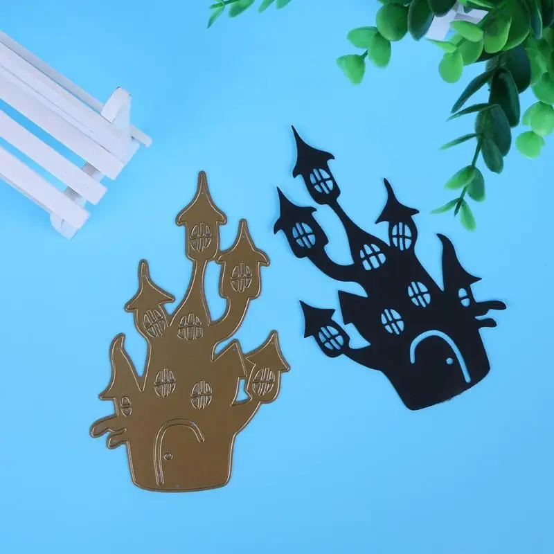 DIY Halloween Haunted House Cutting Die Metal Stencil Scrapbook Embossing Craft Paper Cutter Paper Craft Embossing Die Cutter
DIY Halloween Haunted House Cutting Die Metal Stencil Scrapbook Embossing Craft Paper Cutter Paper Craft Embossing Die Cutter