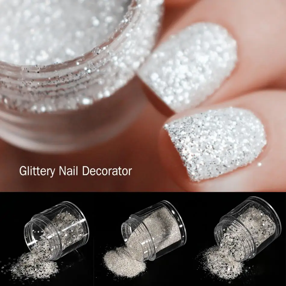 TMISHION 10ml Shiny Nail Glitter Sequins Glittery Nail Decorator Sequin Powder Mixed Powder Dust Polish Nail Art Decoration
TMISHION 10ml Shiny Nail Glitter Sequins Glittery Nail Decorator Sequin Powder Mixed Powder Dust Polish Nail Art Decoration