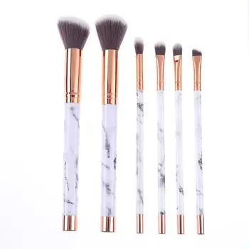 6pcs/SetMarble Resin Handle Makeup Brushes Professional Face Blash Powder Eyeshadow Beauty Pen Cosmetic Brushes Tools Kit
6pcs/SetMarble Resin Handle Makeup Brushes Professional Face Blash Powder Eyeshadow Beauty Pen Cosmetic Brushes Tools Kit
