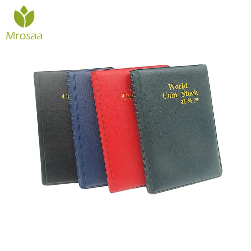 120 Grids 10 Page Openings Coins Collection Books PVC Copper crash Holders Album Book Collecting Money Organizer Storage Bags
120 Grids 10 Page Openings Coins Collection Books PVC Copper crash Holders Album Book Collecting Money Organizer Storage Bags