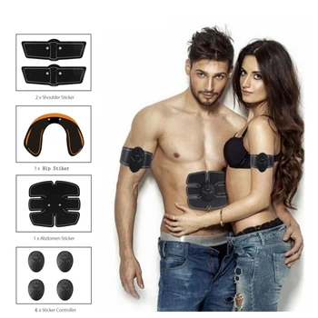 2/4/6/8pcs Set Hip Trainer Abdominal machine electric muscle stimulator ABS ems Trainer Body slimming Massage without retail box
2/4/6/8pcs Set Hip Trainer Abdominal machine electric muscle stimulator ABS ems Trainer Body slimming Massage without retail box