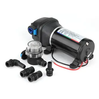 12V 4.5GPM 17 L/Min 40PSI Diaphragm Self Priming Water Pump with Automatic Pressure Switch For marine, RV,boats, caravans
12V 4.5GPM 17 L/Min 40PSI Diaphragm Self Priming Water Pump with Automatic Pressure Switch For marine, RV,boats, caravans