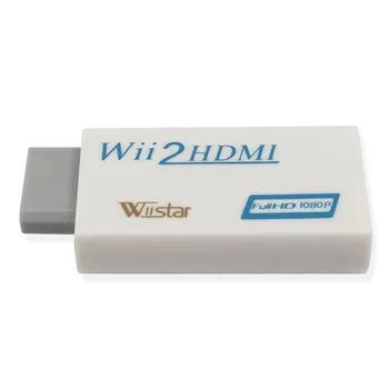 Wiistar Wii to HDMI Adapter Converter Support FullHD 720P 1080P 3.5mm Audio For HDTV Monitor Display Wii2HDMI
Wiistar Wii to HDMI Adapter Converter Support FullHD 720P 1080P 3.5mm Audio For HDTV Monitor Display Wii2HDMI