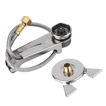 Gas Tank Adapter Bur ner Adapter Picnic Stove Adapter For Flat Gas Tank Or Long Gas Tank
Gas Tank Adapter Bur ner Adapter Picnic Stove Adapter For Flat Gas Tank Or Long Gas Tank