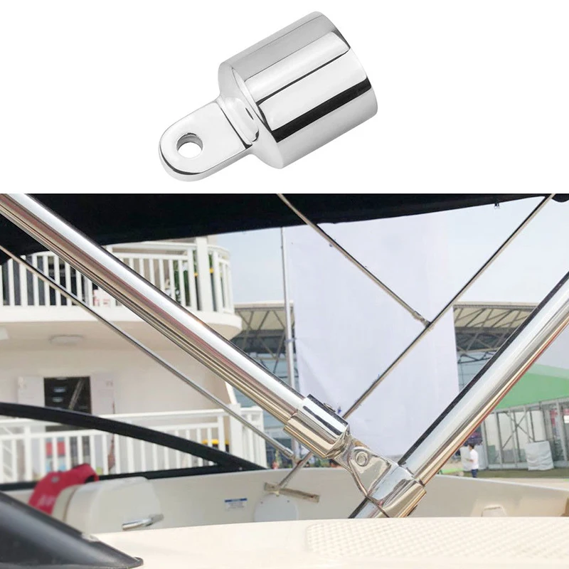 25.4mm 316 Stainless Steel Mirror Polished Bimini Top Frames Fittings Eye End Cap for Marine Boat Yacht Marine Hardware
25.4mm 316 Stainless Steel Mirror Polished Bimini Top Frames Fittings Eye End Cap for Marine Boat Yacht Marine Hardware