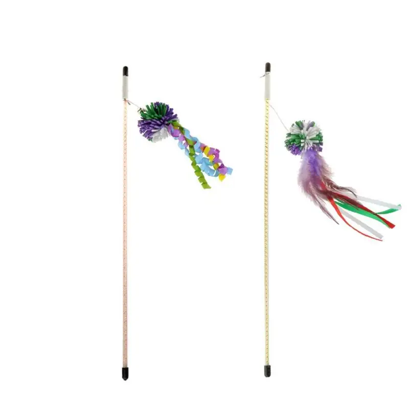 Pets Cats Toy Plastic Ball Pendant Teasing Rod Teaser Wand Toys for Cat Scratch Interactive Stick Feather Ribbon Cat Supplies
Pets Cats Toy Plastic Ball Pendant Teasing Rod Teaser Wand Toys for Cat Scratch Interactive Stick Feather Ribbon Cat Supplies