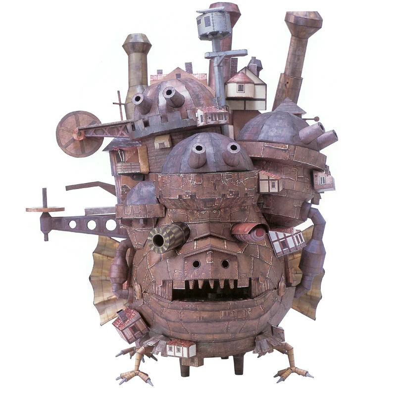Howl's Moving Castle 3D Puzzles Paper Model Kits Assemble Jigsaw Adult Kids Gifts Toys Educational Handmade Cartoon Collection
Howl's Moving Castle 3D Puzzles Paper Model Kits Assemble Jigsaw Adult Kids Gifts Toys Educational Handmade Cartoon Collection