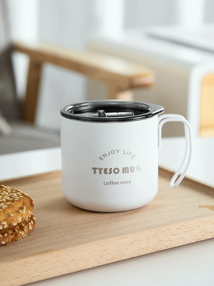 Enjoy Life Stainless Steel Metal Coffee Mug Office Worker Portable Tumbler Mothers Day Gift Taza Gato Cafe Cool Drink Cup Lid
Enjoy Life Stainless Steel Metal Coffee Mug Office Worker Portable Tumbler Mothers Day Gift Taza Gato Cafe Cool Drink Cup Lid