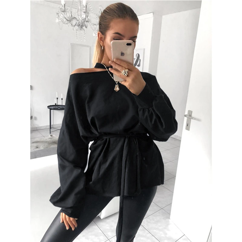 Fashion Sexy Women Cold Shoulder Casual Loose Long Sleeve Fall Party Dresses Autumn Winter Slimming Elegant Mini Dress
Fashion Sexy Women Cold Shoulder Casual Loose Long Sleeve Fall Party Dresses Autumn Winter Slimming Elegant Mini Dress