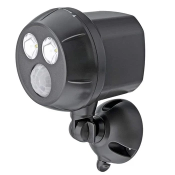 300-Lumen Weatherproof Wireless Battery Powered Led Ultra Bright Spotlight With Motion Sensor,1-Pack, 300 Lumens
300-Lumen Weatherproof Wireless Battery Powered Led Ultra Bright Spotlight With Motion Sensor,1-Pack, 300 Lumens