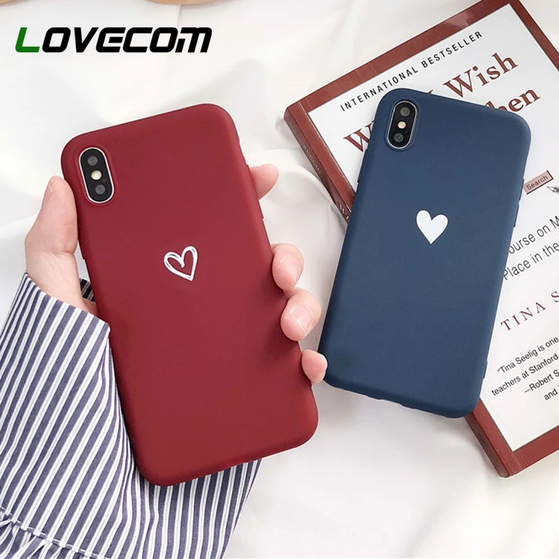 LOVECOM Phone Case For iPhone XS Max XR 6 6S 7 8 Plus X Korean Style Heart Solid Candy Color Soft TPU Phone Back Cover Cases
LOVECOM Phone Case For iPhone XS Max XR 6 6S 7 8 Plus X Korean Style Heart Solid Candy Color Soft TPU Phone Back Cover Cases