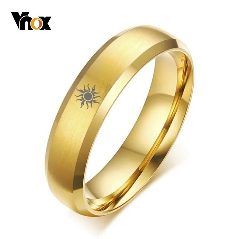 Vnox Free Personalized Ring for Women Men Gold Tone Stainless Steel Sun Legend of Zelda Ring Custom Unisex Casual Tail Ring Gift
Vnox Free Personalized Ring for Women Men Gold Tone Stainless Steel Sun Legend of Zelda Ring Custom Unisex Casual Tail Ring Gift