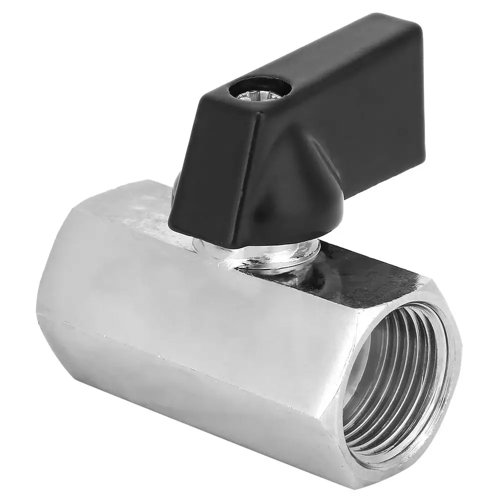 G3/8'' Brass Chrome Plated Ball Valve Female Two Way Straight Handle Rust protection
G3/8'' Brass Chrome Plated Ball Valve Female Two Way Straight Handle Rust protection