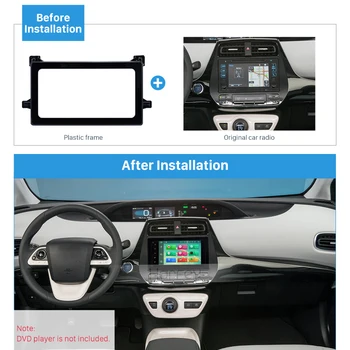 Harfey Car 2Din Trim Radio Fascia Kit Stereo Panel Mount for Toyota Prius 2016 OEM Frame Audio Dash Trim install Kit 202*102mm
Harfey Car 2Din Trim Radio Fascia Kit Stereo Panel Mount for Toyota Prius 2016 OEM Frame Audio Dash Trim install Kit 202*102mm