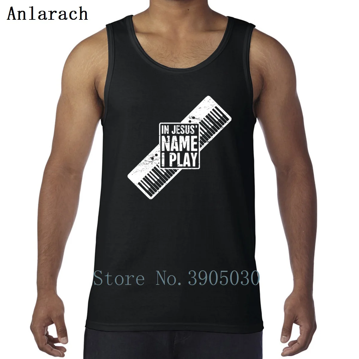In Jesus Name Christian Musican Keyboard Vest O Neck Clothing Character Humor Tank Tops For Men Crazy Fitted Summer Style
In Jesus Name Christian Musican Keyboard Vest O Neck Clothing Character Humor Tank Tops For Men Crazy Fitted Summer Style