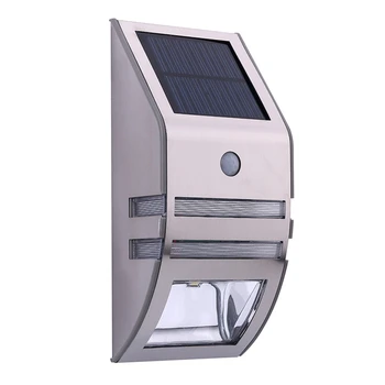 2 LED PIR Motion Sensor Lights Solar Panel Outdoor Wireless Waterproof LED Wall Lamp For Garden Pathway Lights
2 LED PIR Motion Sensor Lights Solar Panel Outdoor Wireless Waterproof LED Wall Lamp For Garden Pathway Lights